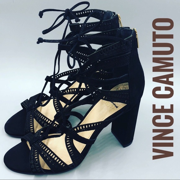 Vince Camuto Shoes - Vince Camuto Strappy Suede Sandal